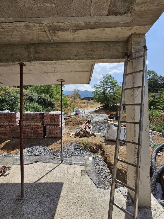 Pilars i forjat de l'estructura
